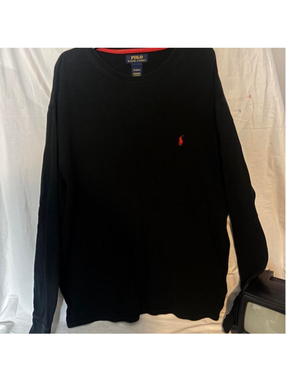 Polo Ralph Lauren black long sleeve shirt Size XL #preppy #classicpolo